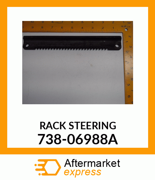 RACK STEERING 738-06988A