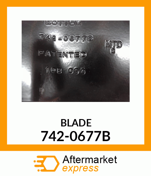 BLADE 742-0677B