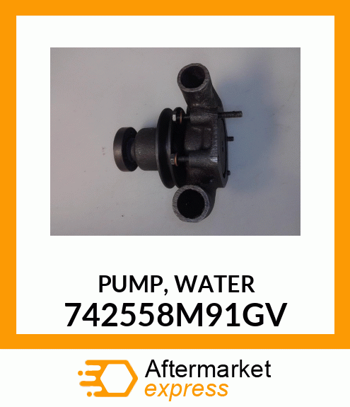 PUMP, WATER 742558M91GV