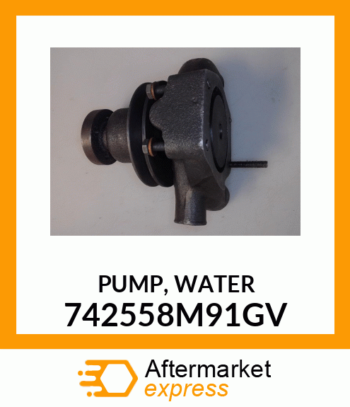 PUMP, WATER 742558M91GV