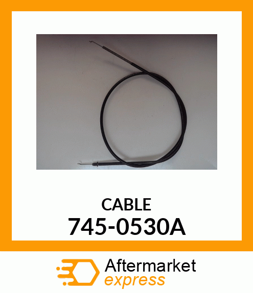 CABLE 745-0530A