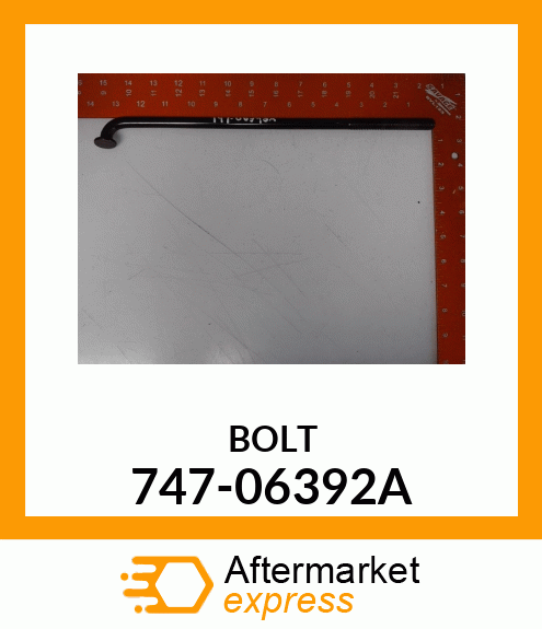 BOLT 747-06392A