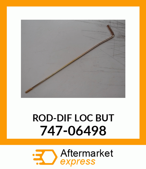 ROD-DIF LOC BUT 747-06498