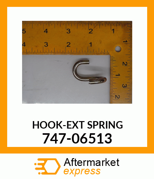 HOOK-EXT SPRING 747-06513