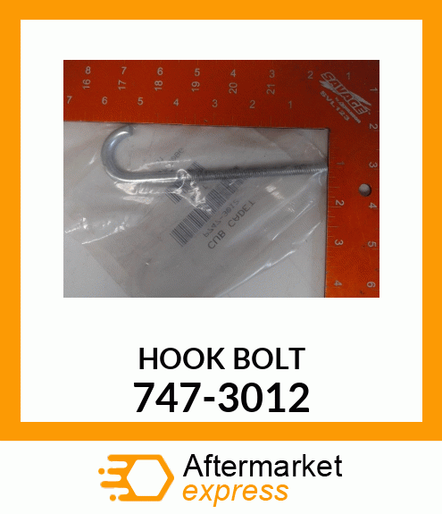 HOOK BOLT 747-3012