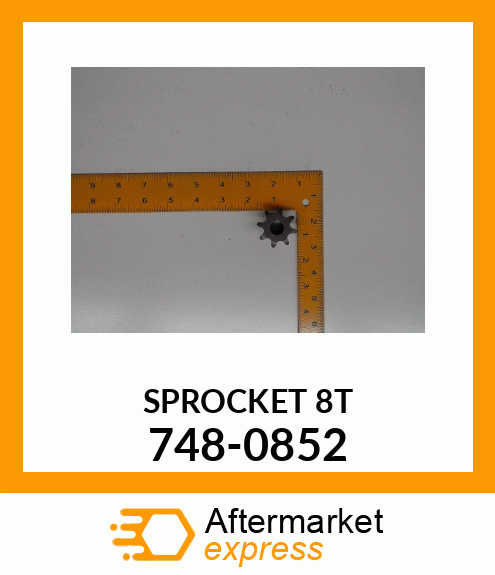 SPROCKET 8T 748-0852