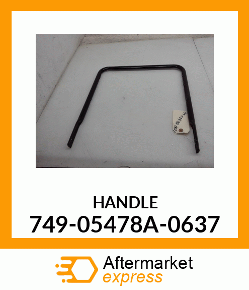 HANDLE 749-05478A-0637