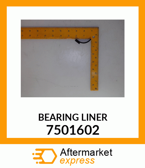 BEARING LINER 7501602