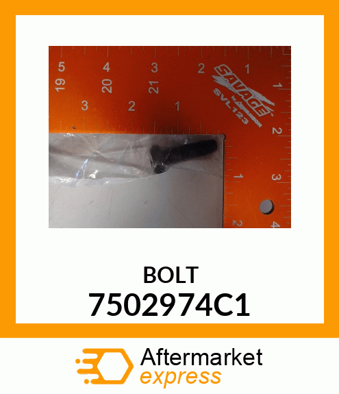 BOLT 7502974C1