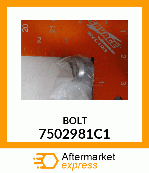 BOLT 7502981C1