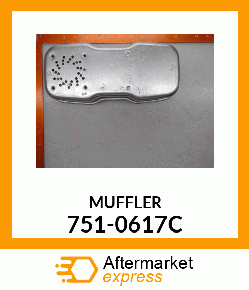 MUFFLER 751-0617C