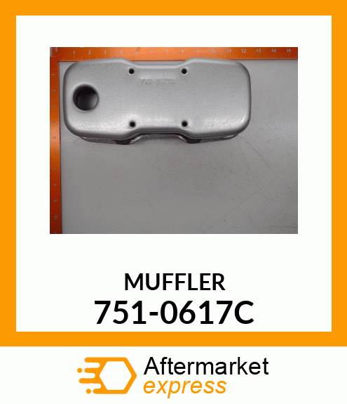 MUFFLER 751-0617C