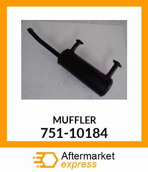 MUFFLER 751-10184