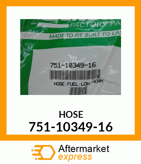 HOSE 751-10349-16