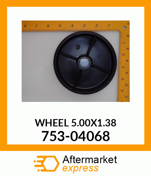 WHEEL 5.00X1.38 753-04068