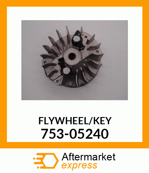 FLYWHEEL/KEY 753-05240