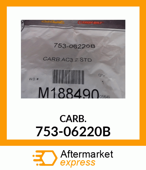 CARB. 753-06220B