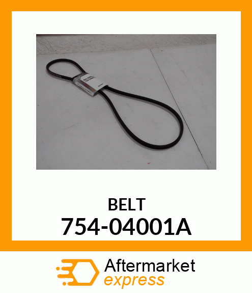 BELT 754-04001A