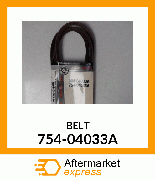 BELT 754-04033A