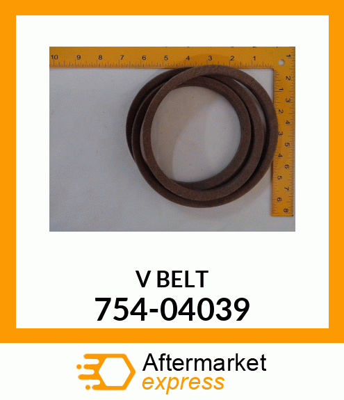 V BELT 754-04039