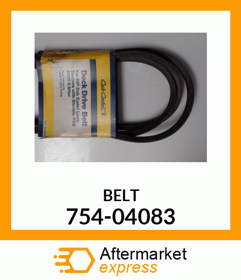 BELT 754-04083