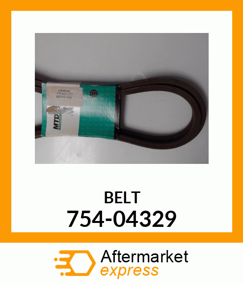 BELT 754-04329