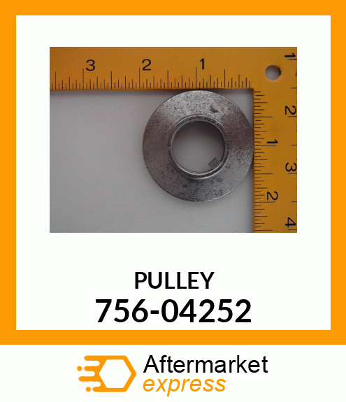 PULLEY 756-04252