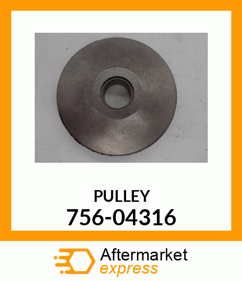 PULLEY 756-04316