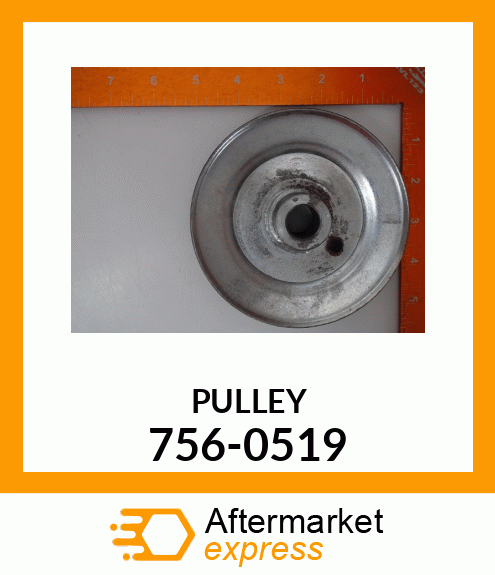 PULLEY 756-0519