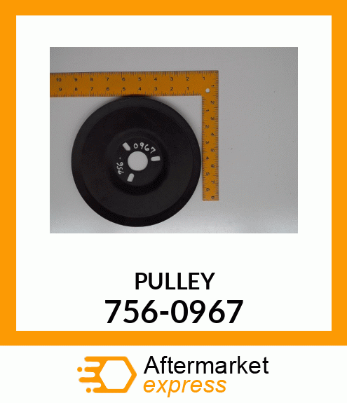 PULLEY 756-0967