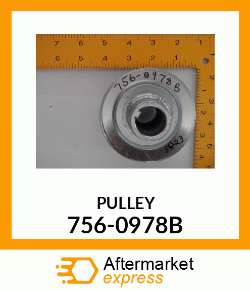 PULLEY 756-0978B