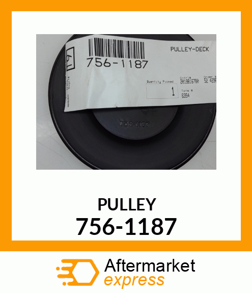 PULLEY 756-1187