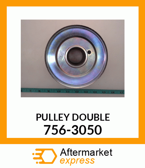 PULLEY DOUBLE 756-3050