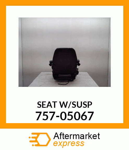 SEAT W/SUSP 757-05067