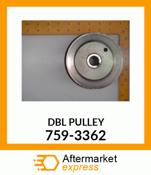 DBL PULLEY 759-3362