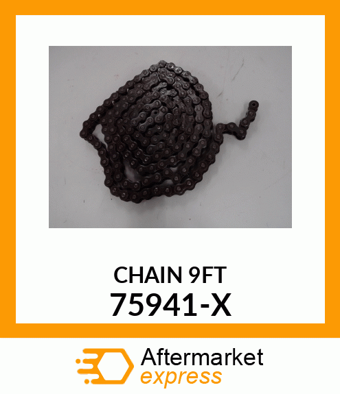 CHAIN 9FT 75941-X