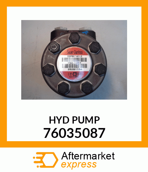 HYD PUMP 76035087