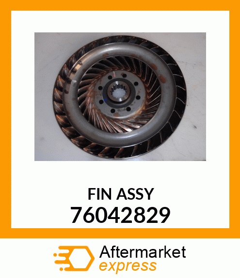 FIN ASSY 76042829