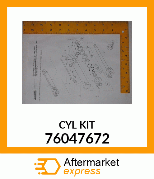 CYL KIT 76047672