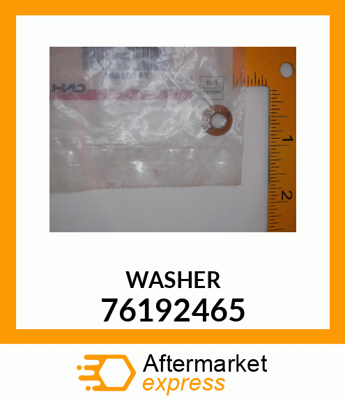 WASHER 76192465