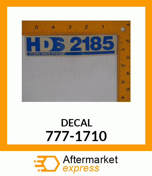 DECAL 777-1710