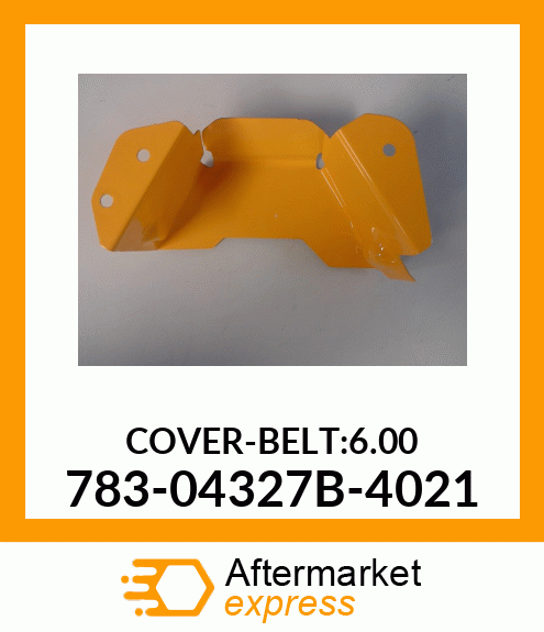 COVER-BELT:6.00 783-04327B-4021