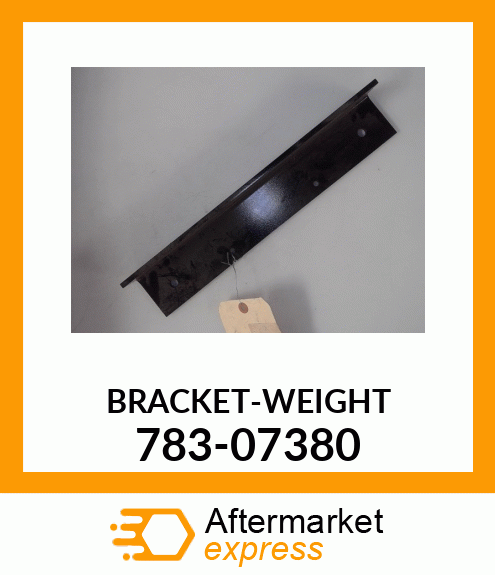 BRACKET-WEIGHT 783-07380