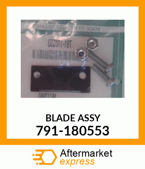 BLADE ASSY 791-180553