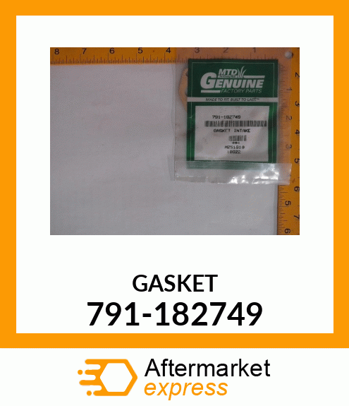 GASKET 791-182749