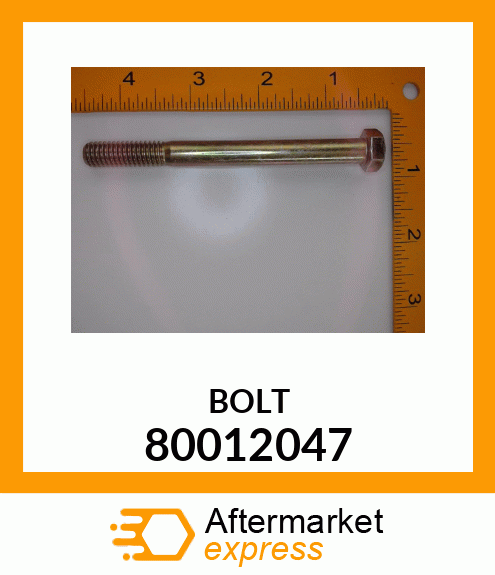 BOLT 80012047