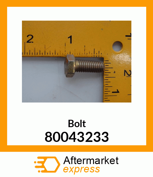 Bolt 80043233