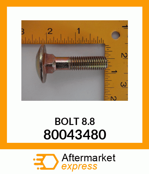 BOLT 8.8 80043480