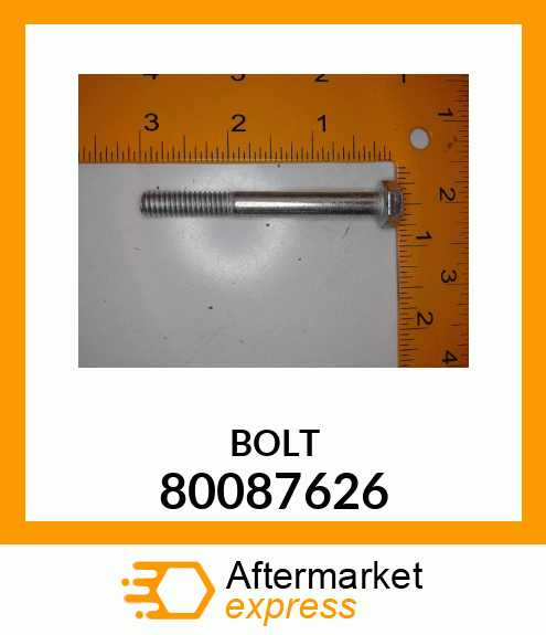 BOLT 80087626