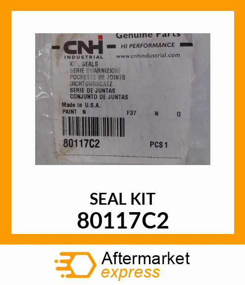 SEAL KIT 80117C2